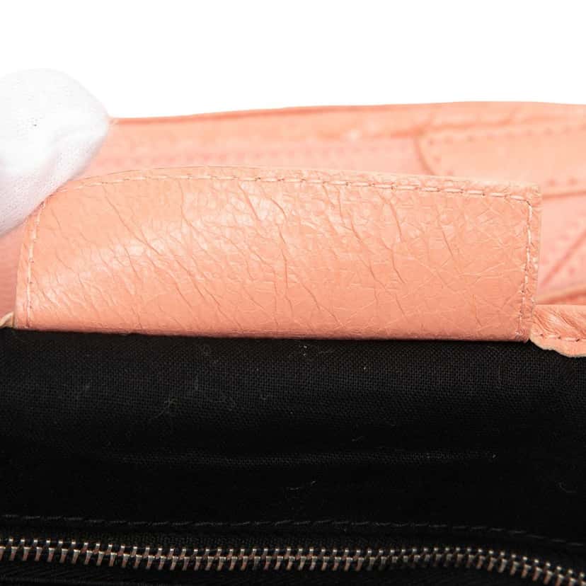 Balenciaga Lambskin Navy Cabas XS Pink Leather Very good condition - Box View
