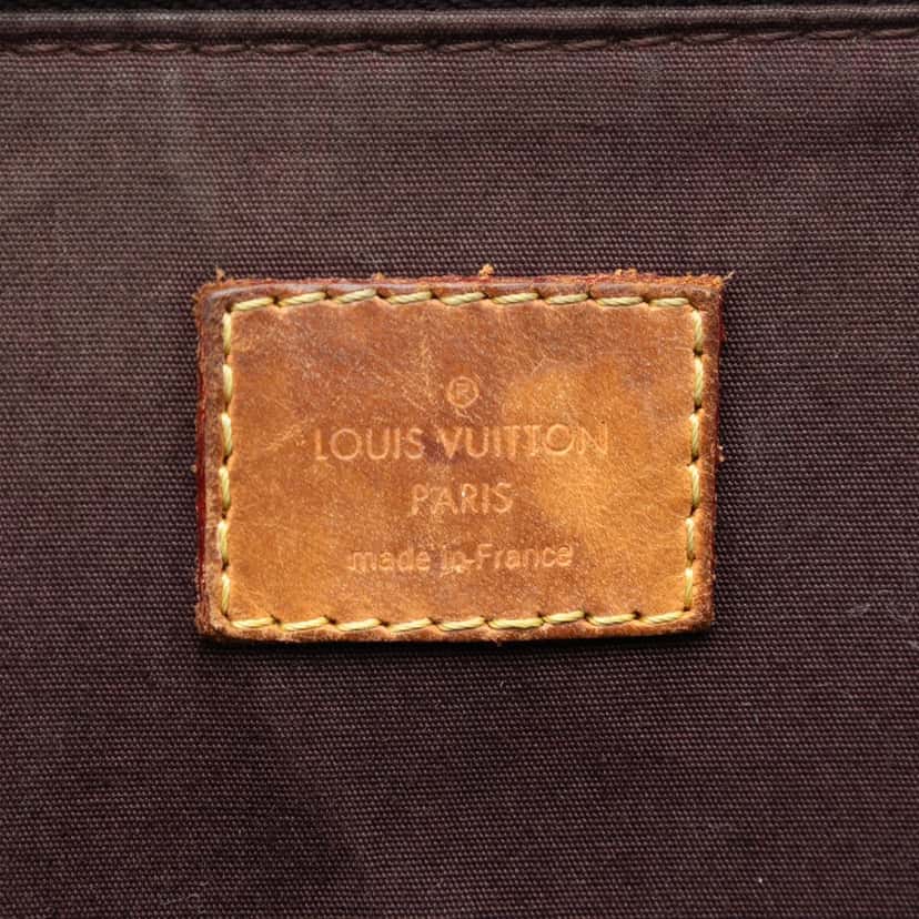 Louis Vuitton Monogram Vernis Alma PM Purple Leather Very good condition - Box View