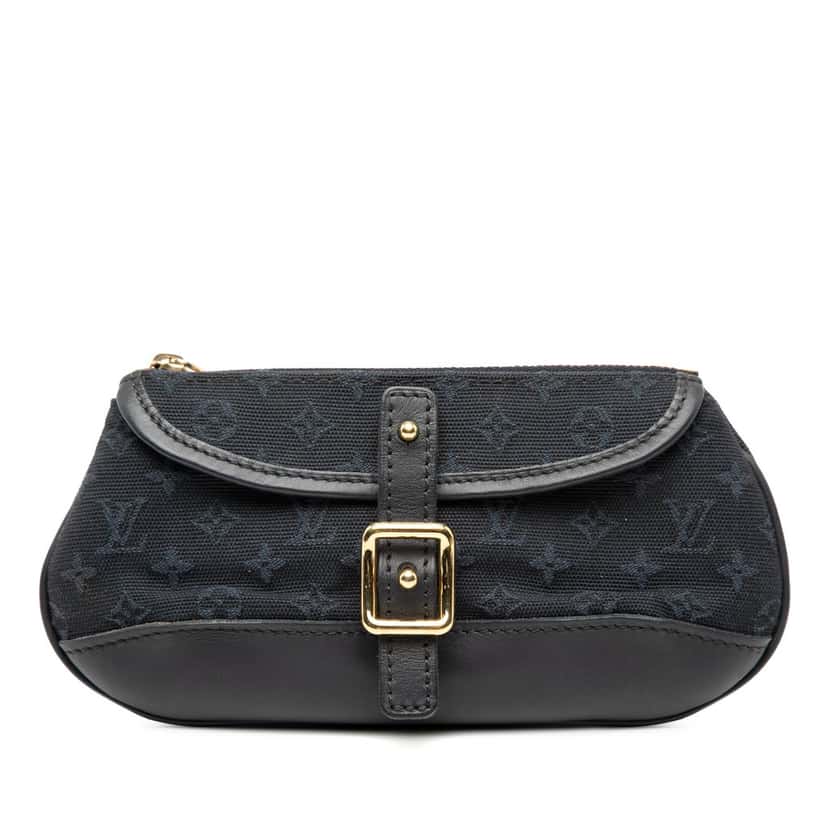 Louis Vuitton Monogram Mini Lin Anne Sophie Pouch Blue Very good condition - Front View