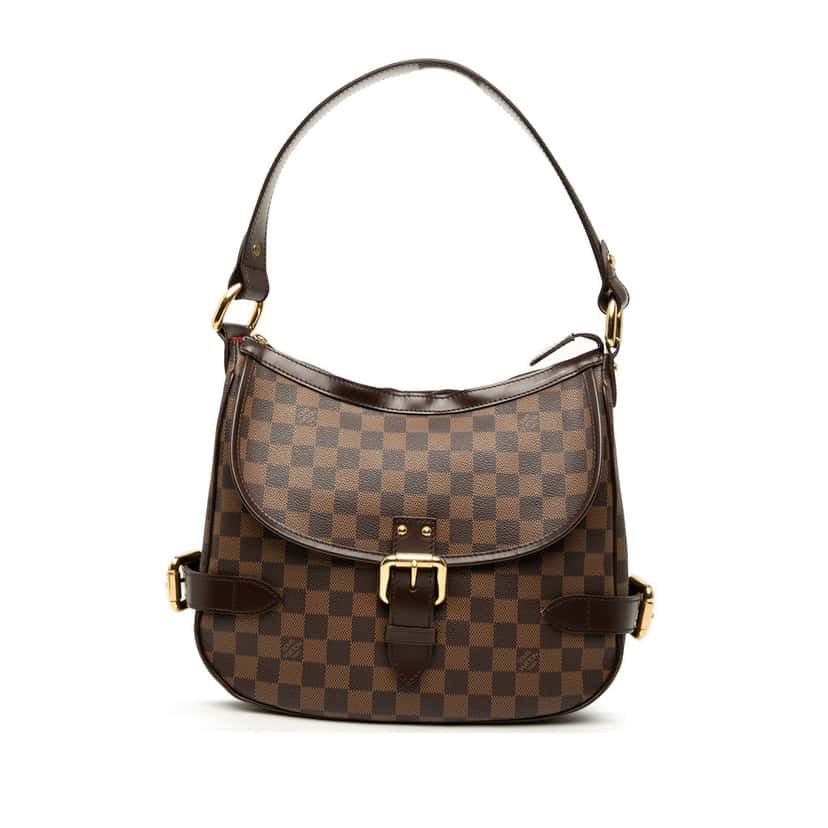 Louis Vuitton Damier Ebene Highbury Brown Very good condition - Front View