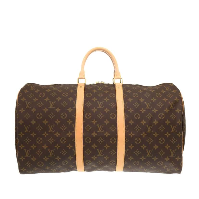 Louis Vuitton Monogram Keepall 55 Brown Very good condition - Front View