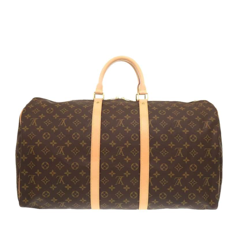 Louis Vuitton Monogram Keepall 55 Brown Very good condition - Back View