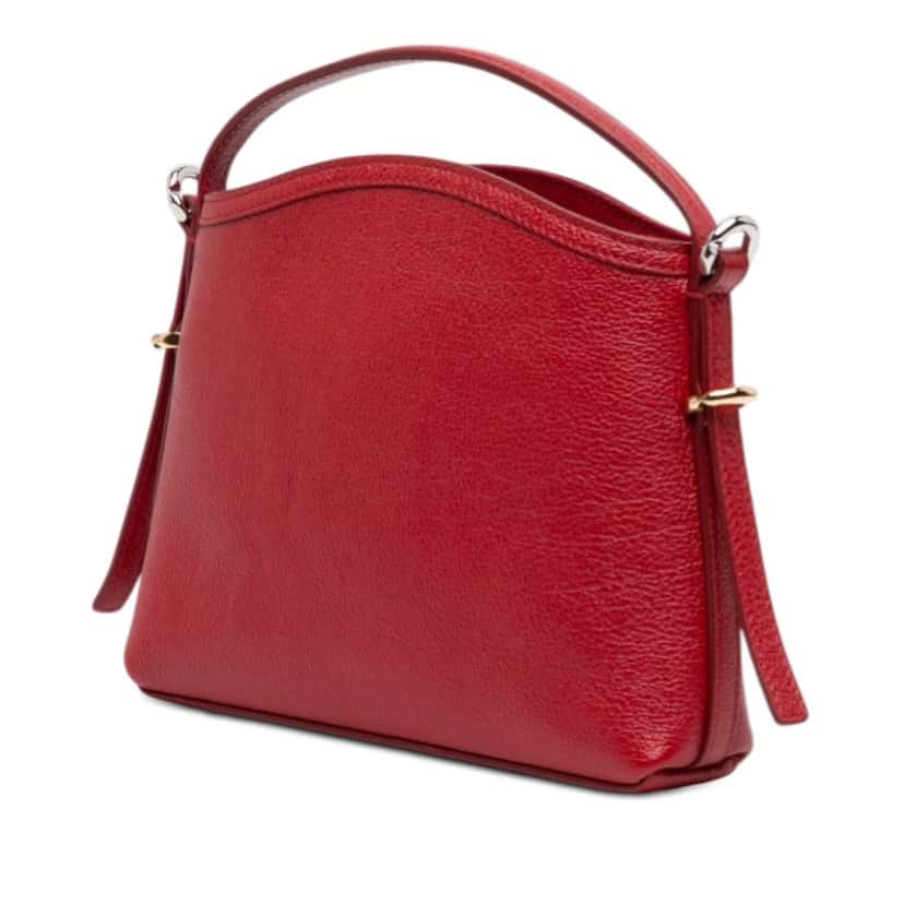 Givenchy Nano Leather Voyou Satchel Red Leather Never worn - Back View