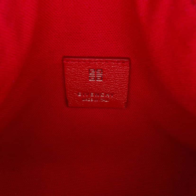 Givenchy Nano Leather Voyou Satchel Red Leather Never worn - Box View