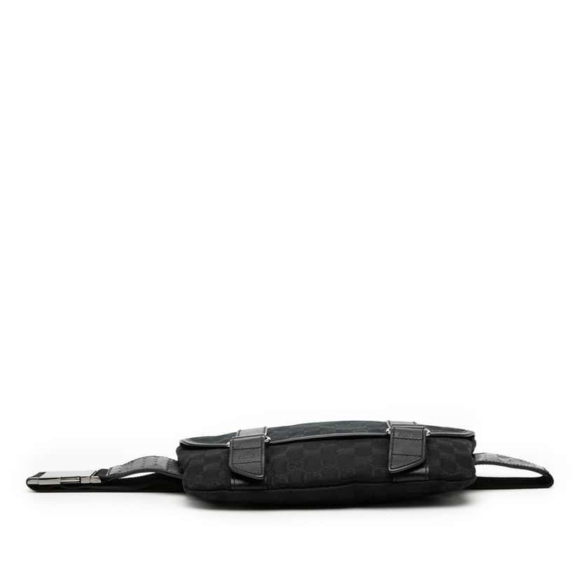 Gucci GG Canvas Belt Bag Black Very good condition - Inside View