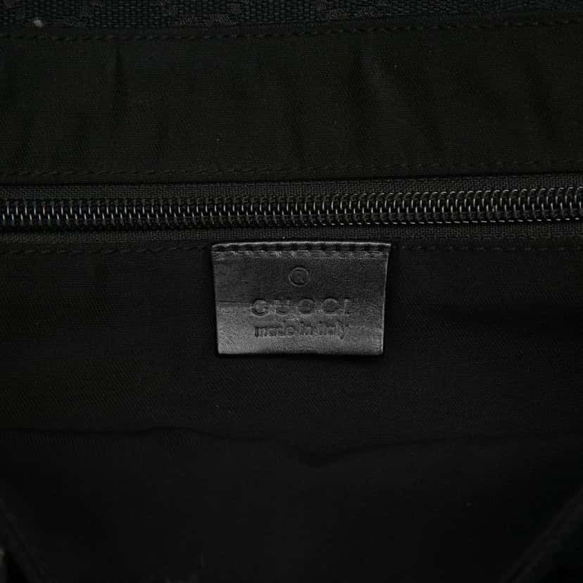 Gucci GG Canvas Belt Bag Black Very good condition - Box View