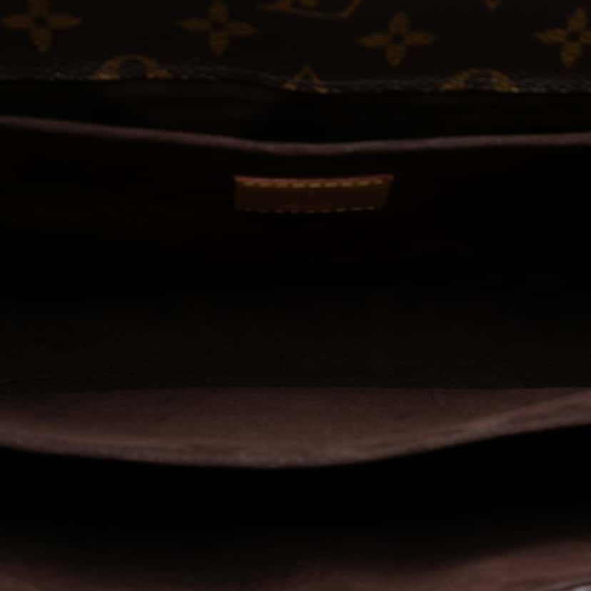 Louis Vuitton Monogram Pochette Metis Brown Very good condition - Model View