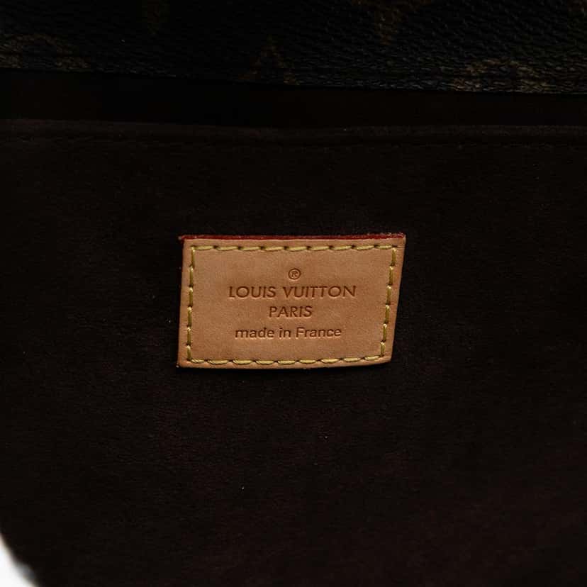 Louis Vuitton Monogram Pochette Metis Brown Very good condition - Box View