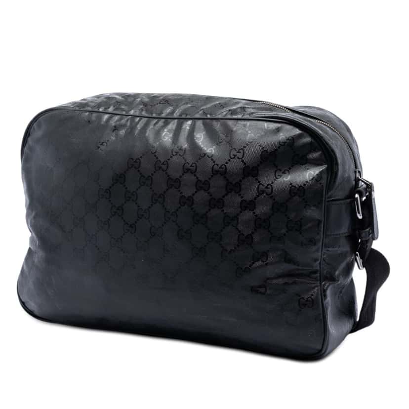 Gucci GG Imprime Crossbody Black Very good condition - Back View