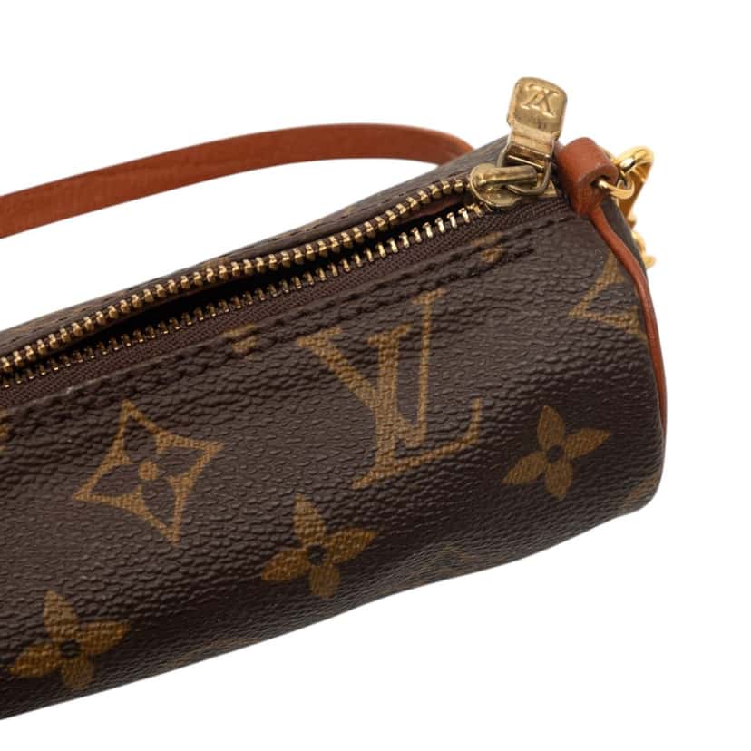 Louis Vuitton Monogram Papillon Pochette Brown Very good condition - Box View