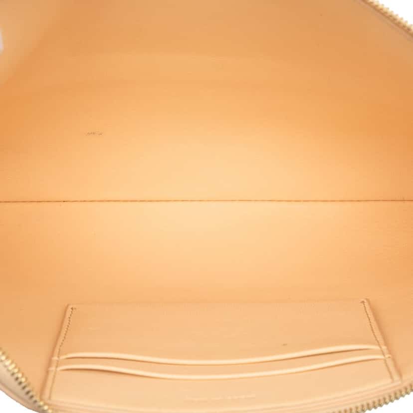 Celine Bicolor Leather Solo Clutch Beige Leather Very good condition - Model View