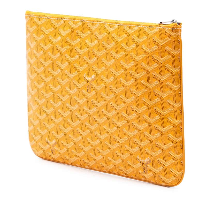Goyard Goyardine Senat MM Yellow Very good condition - Back View