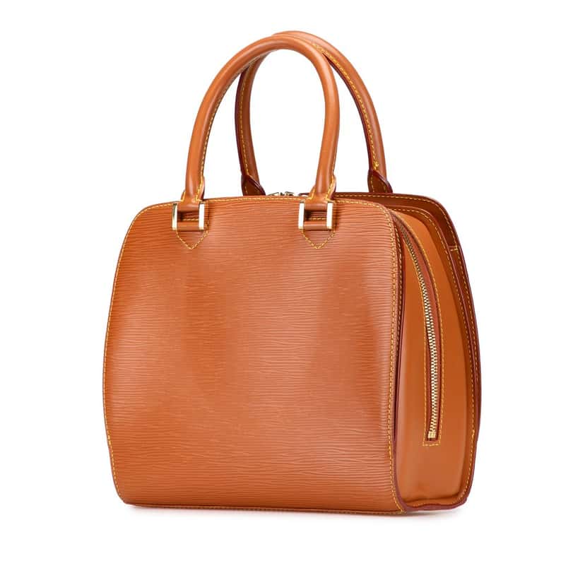 Louis Vuitton Epi Pont Neuf PM Brown Leather Very good condition - Back View