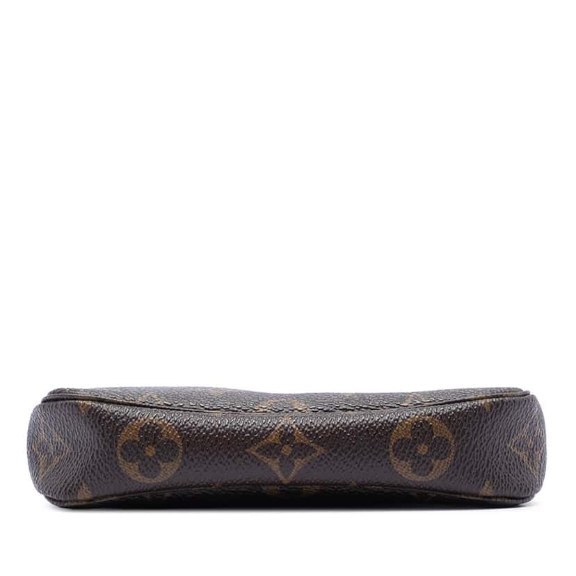 Louis Vuitton Monogram Mini Pochette Accessoires Brown Very good condition - Inside View