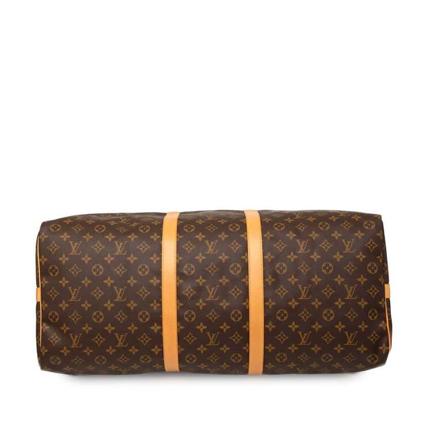 Louis Vuitton Monogram Keepall Bandouliere 60 Brown Very good condition - Inside View
