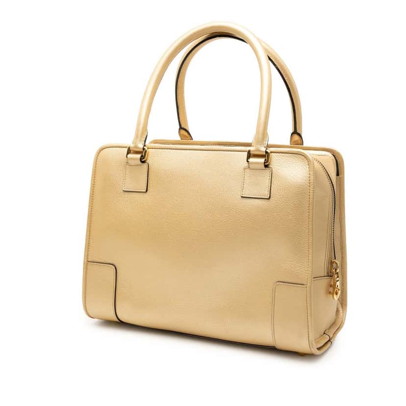 Loewe Goatskin Amazona 32 Gold Leather Very good condition - Back View