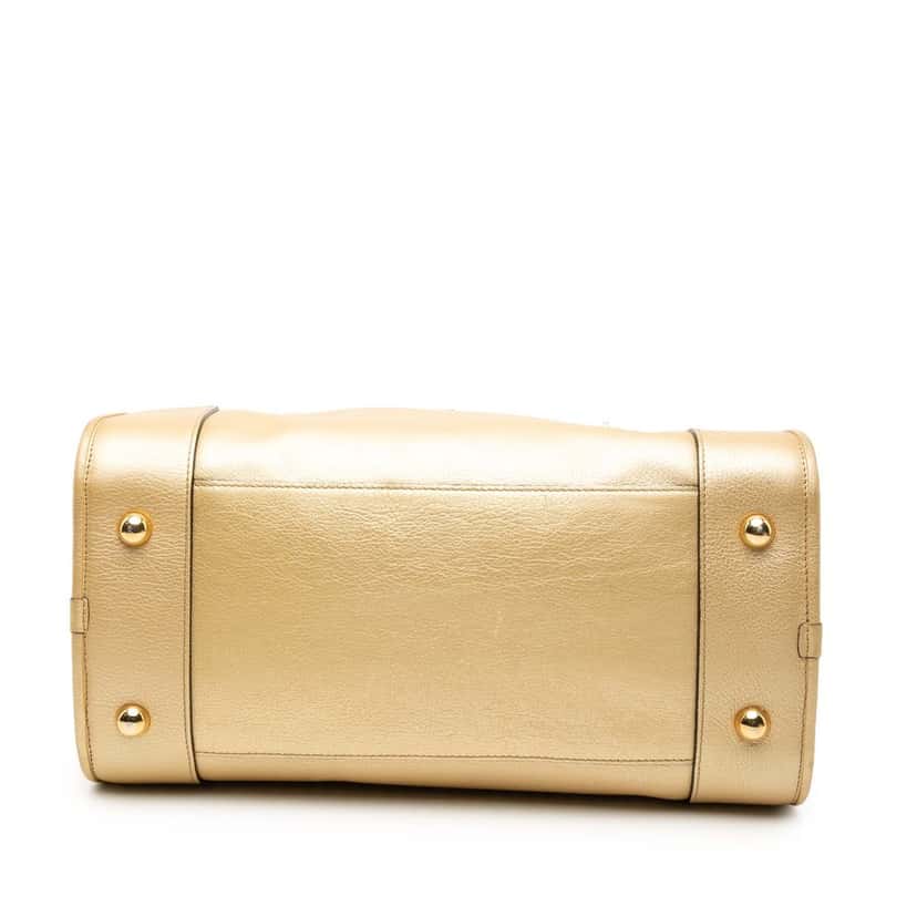 Loewe Goatskin Amazona 32 Gold Leather Very good condition - Inside View