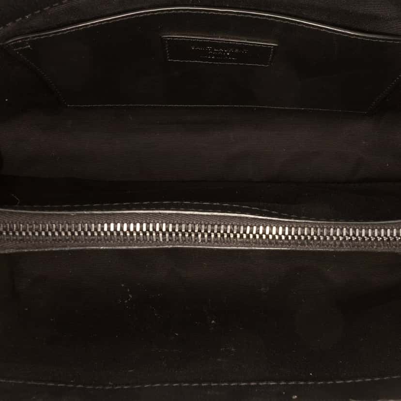 Saint Laurent Medium Grain De Poudre West Hollywood Crossbody Black Leather Very good condition - Model View