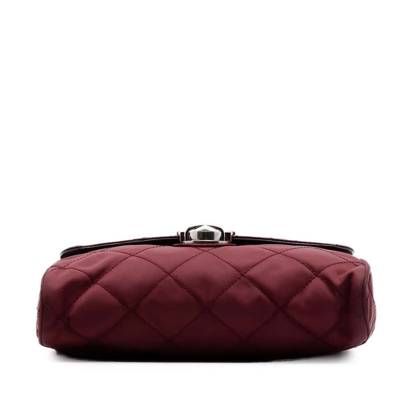 Prada Impuntu Tessuto Chain Crossbody Red Very good condition - Inside View