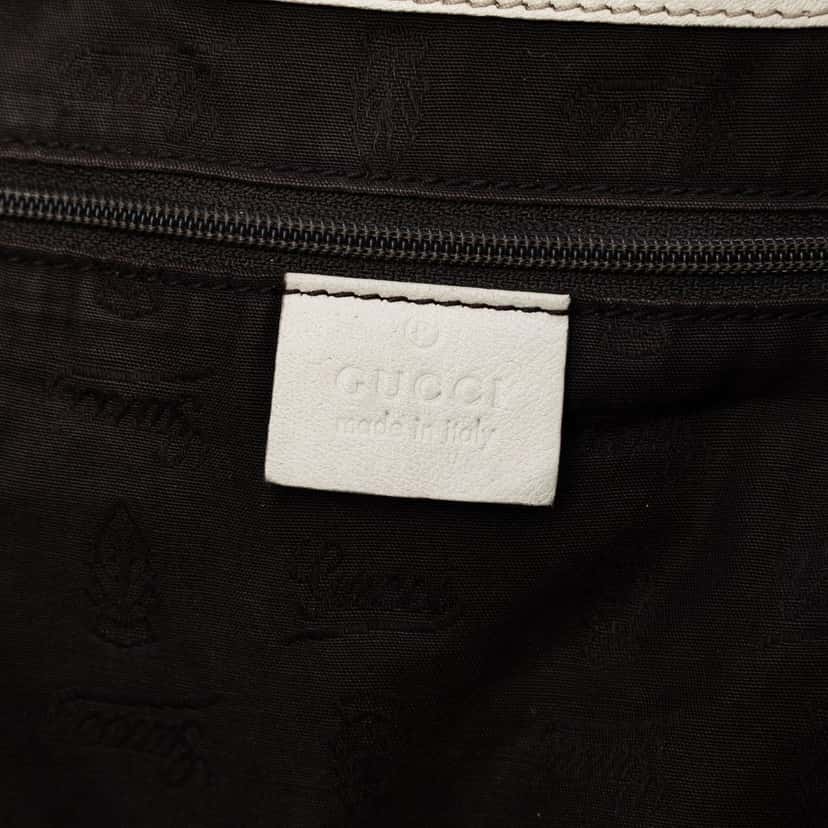 Gucci Guccissima New Ladies Tote White Leather Very good condition - Box View