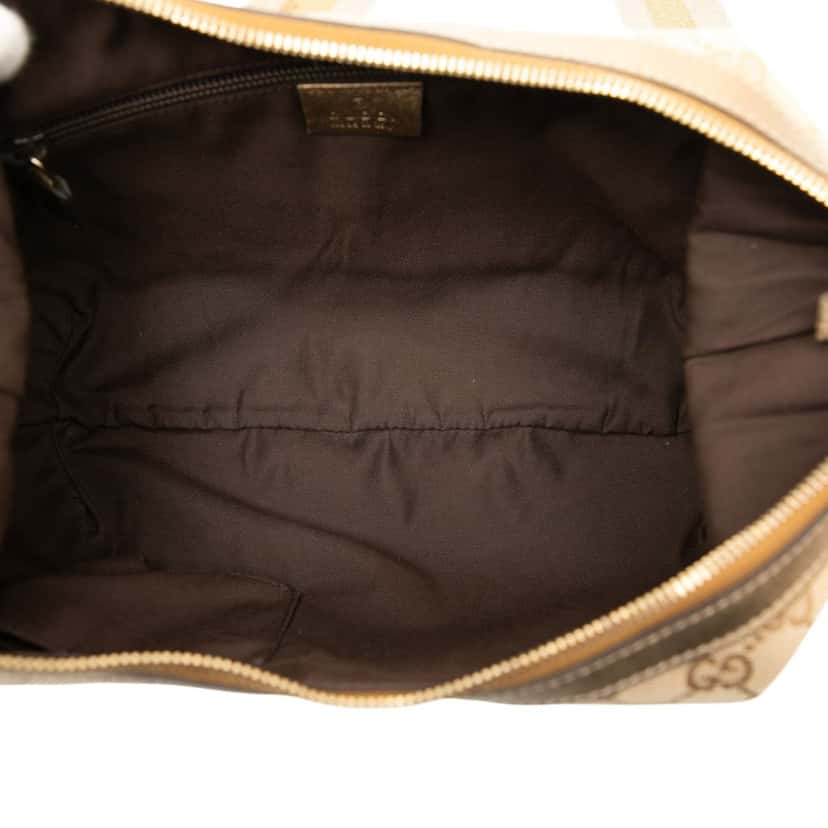 Gucci GG Canvas Web Crossbody Beige Very good condition - Model View