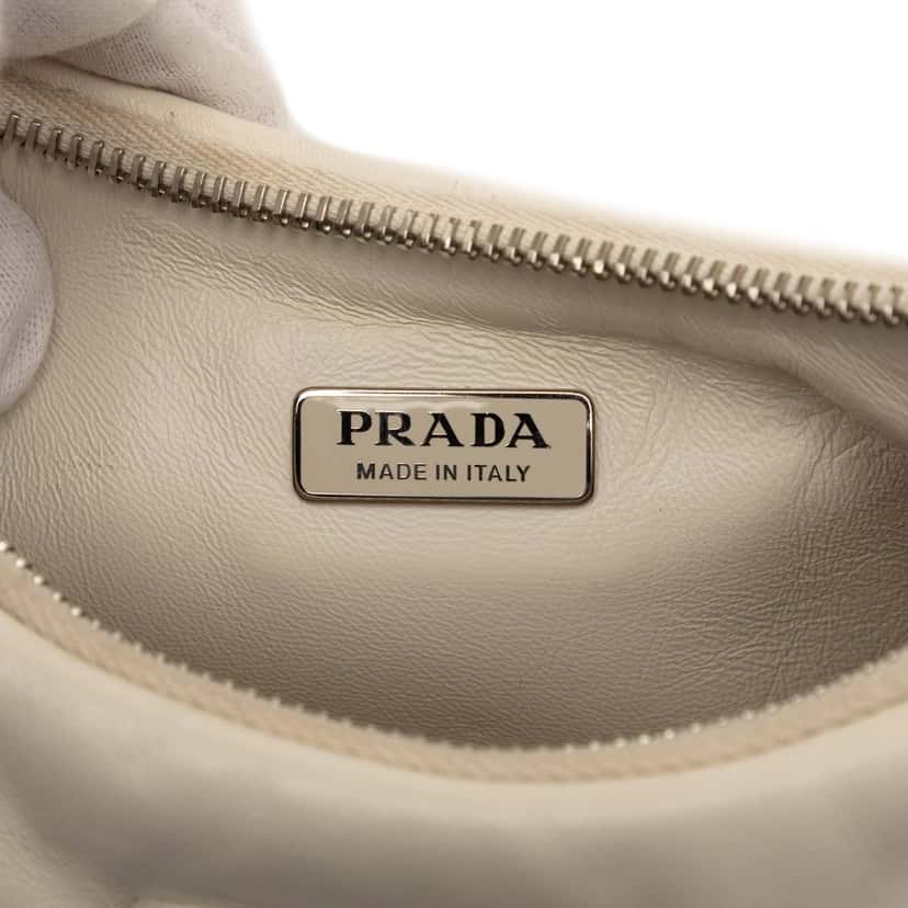Prada Nappa Soft Padded Re Edition 2005 Satchel Brown Leather Very good condition - Box View