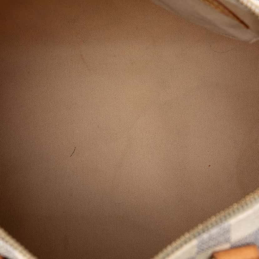 Louis Vuitton Damier Azur Speedy 30 White Very good condition - Model View