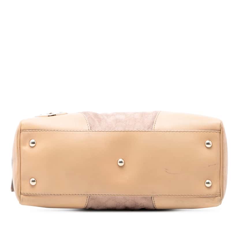 Gucci GG Canvas Lovely Handbag Pink Very good condition - Inside View