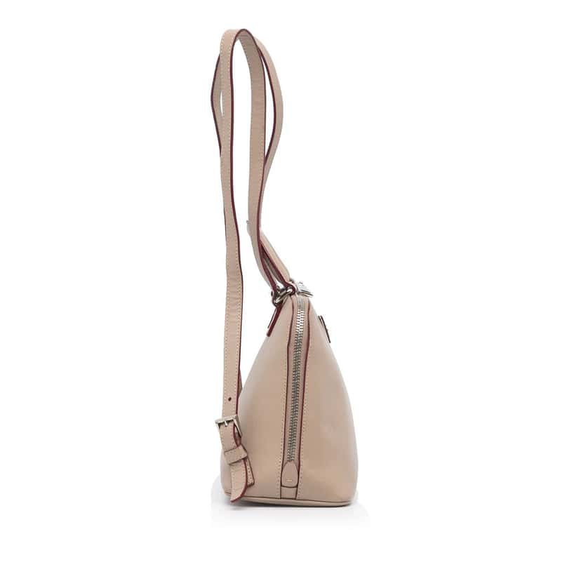Prada Saffiano Lux Promenade Backpack Brown Leather Very good condition - Inside View