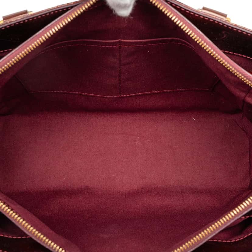 Louis Vuitton Monogram Vernis Melrose Avenue Red Leather Very good condition - Model View