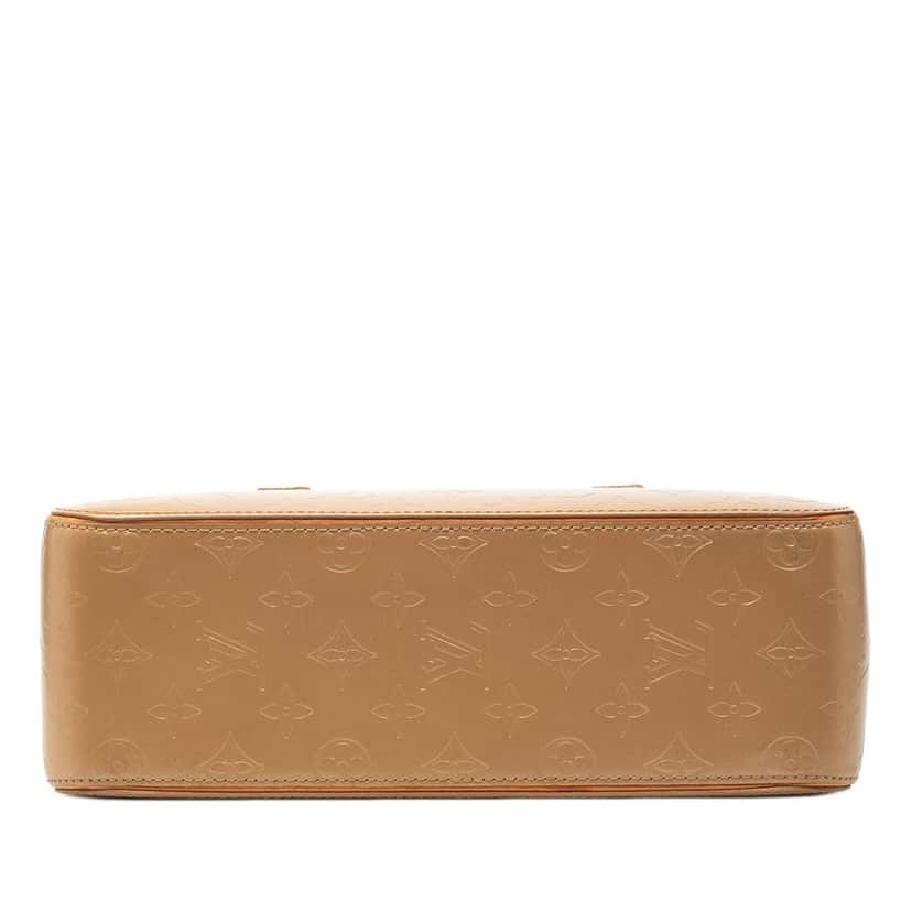 Louis Vuitton Monogram Mat Shelton Gold Leather Very good condition - Inside View