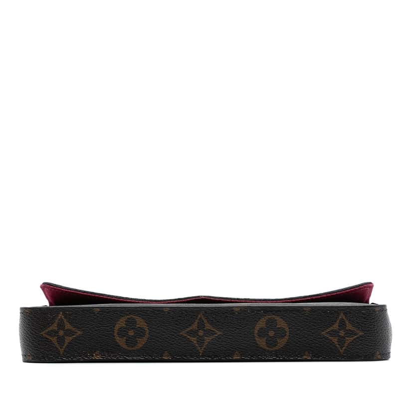 Louis Vuitton Monogram Pochette Felicie Brown Very good condition - Inside View