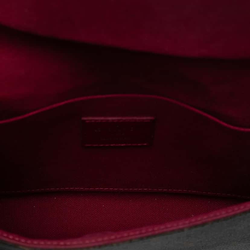 Louis Vuitton Monogram Pochette Felicie Brown Very good condition - Model View