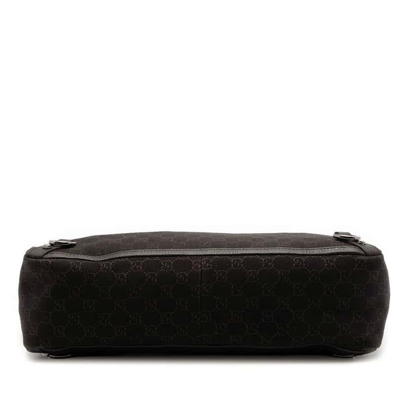 Gucci GG Denim Abbey D Ring Tote Brown Very good condition - Inside View