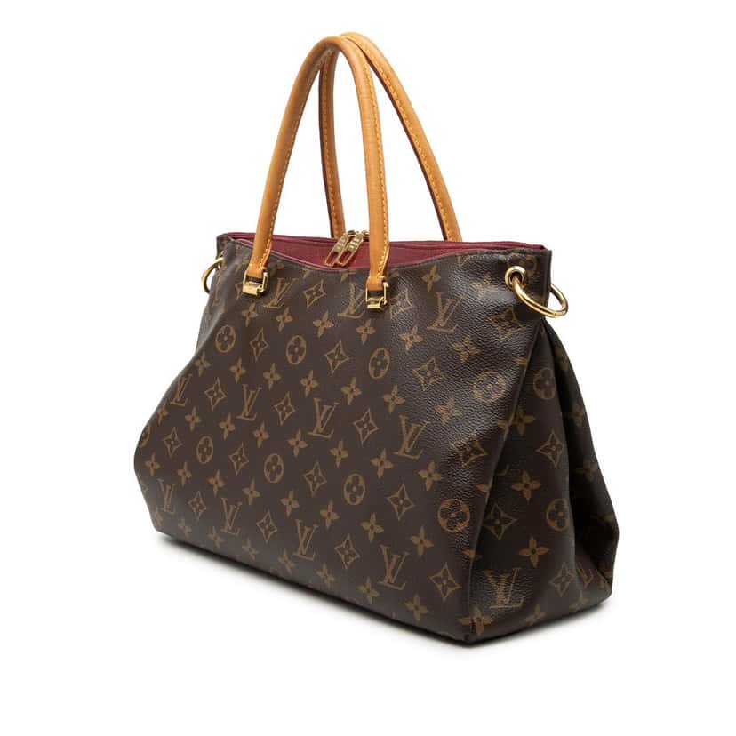 Louis Vuitton Monogram Pallas MM Brown Good condition - Back View