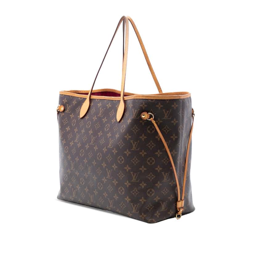 Louis Vuitton Monogram Neverfull GM Brown Very good condition - Back View