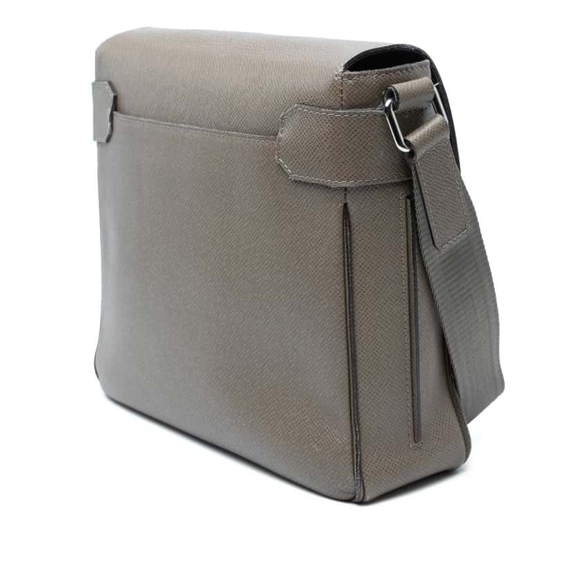 Louis Vuitton Taiga Roman PM Brown Leather Very good condition - Back View