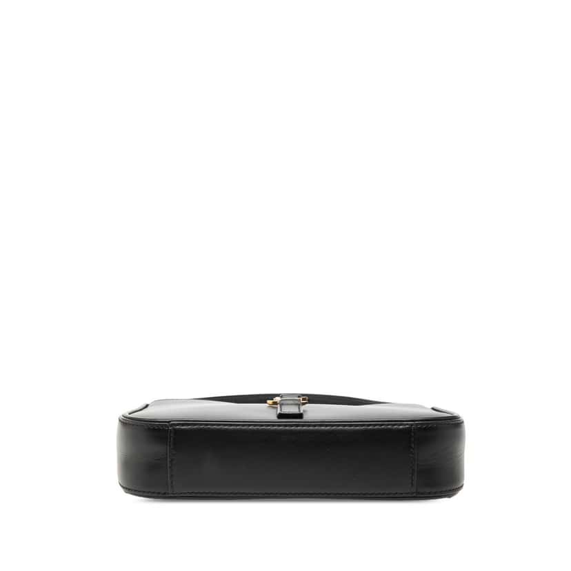 Saint Laurent Mini Smooth Calfskin Le 5 a 7 Black Leather Very good condition - Inside View