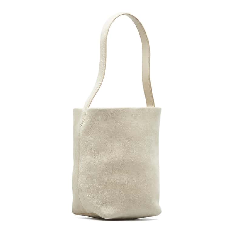 The Row Small N/S Park Suede Tote Beige Leather Very good condition - Inside View