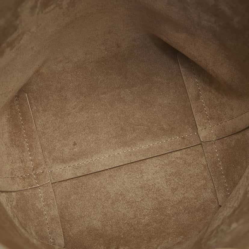 The Row Small N/S Park Suede Tote Beige Leather Very good condition - Box View