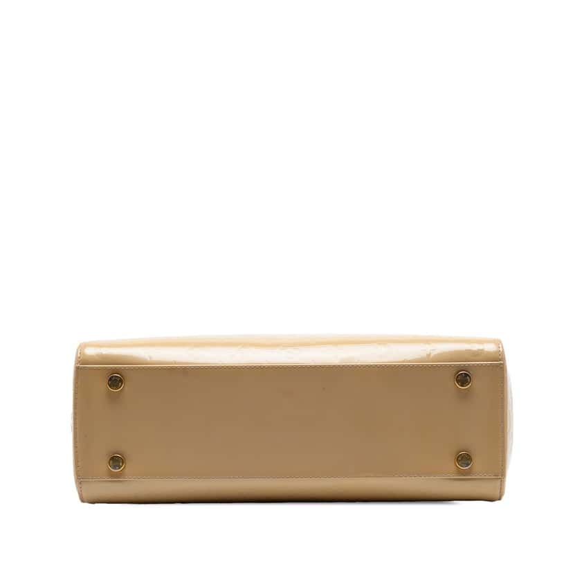 Louis Vuitton Monogram Vernis Brea GM Beige Leather Very good condition - Inside View