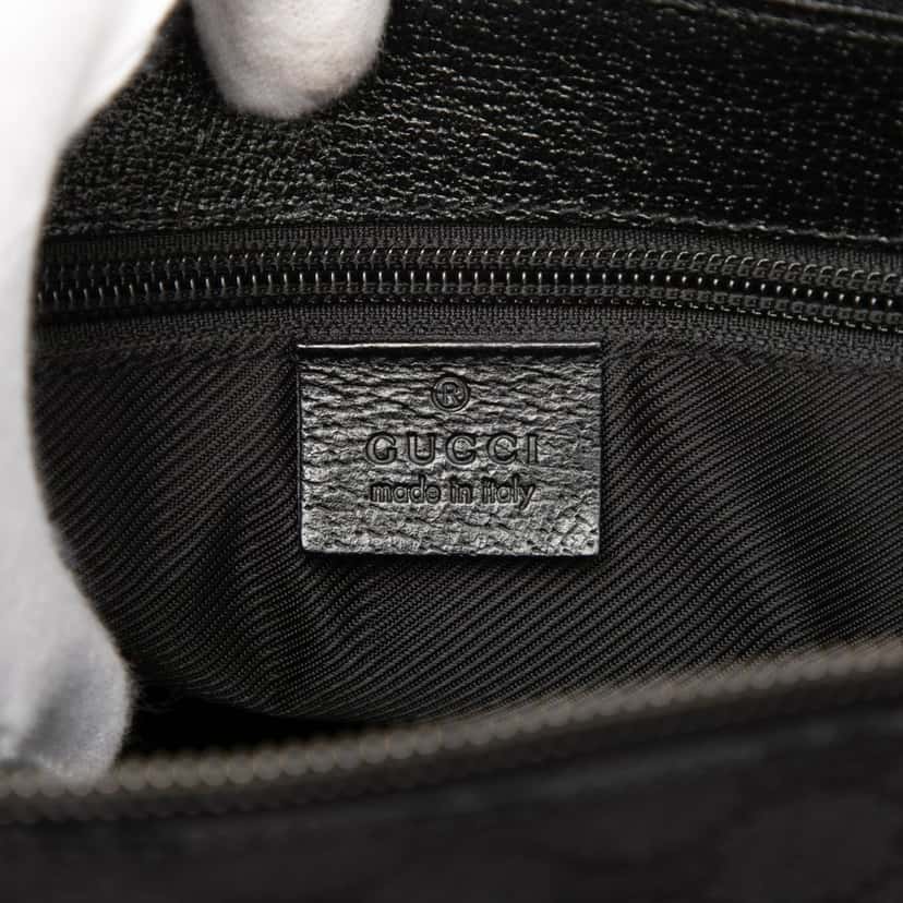 Gucci GG Canvas Crossbody Black Very good condition - Box View