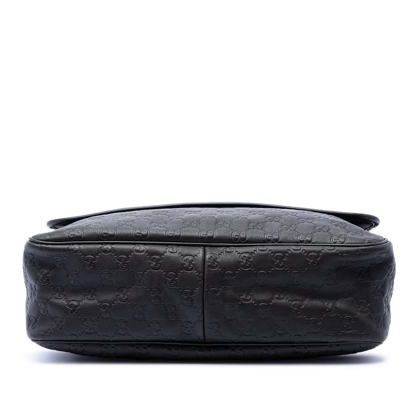 Gucci Guccissima Messenger Bag Brown Leather Very good condition - Inside View