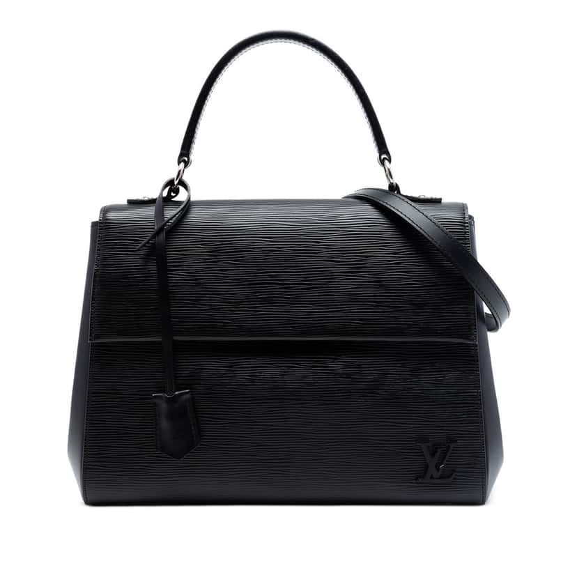 Louis Vuitton Epi Cluny MM Black Leather Very good condition - Front View
