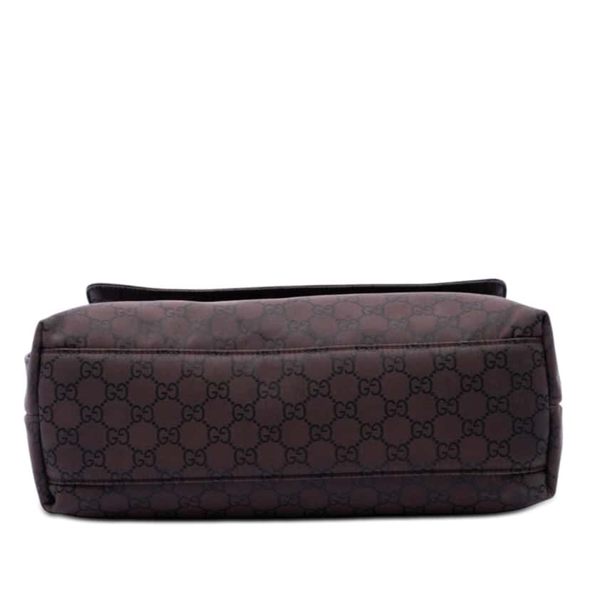 Gucci GG Nylon Crossbody Brown Very good condition - Inside View