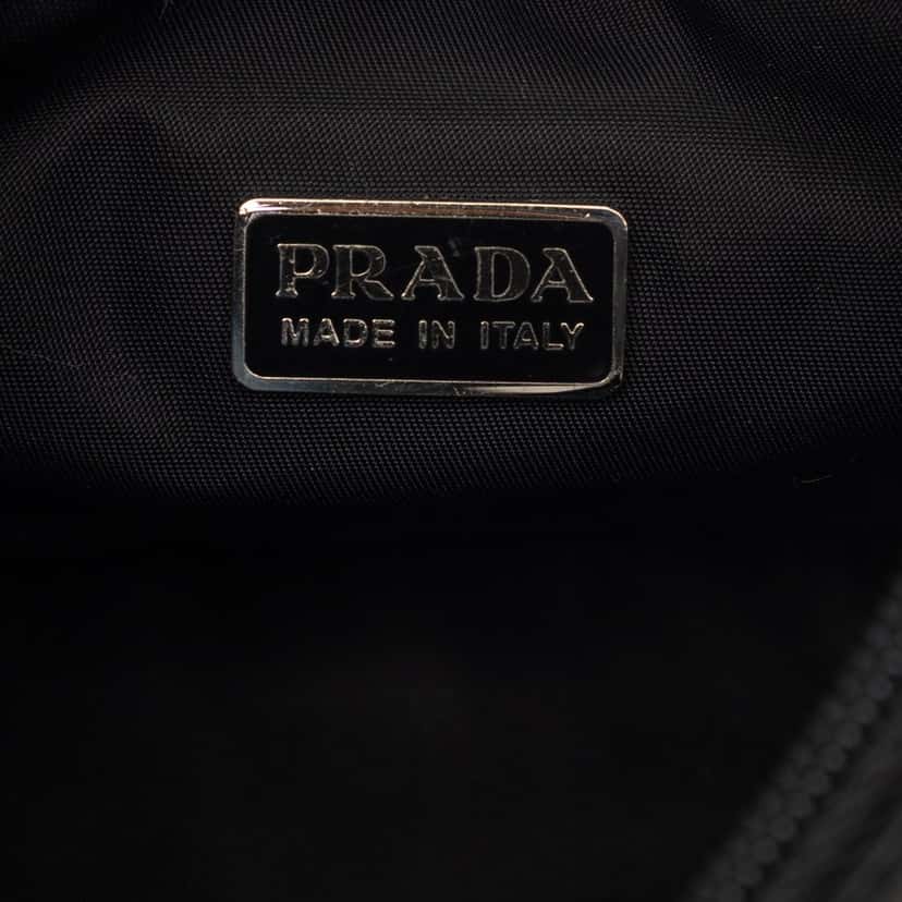 Prada Mini Tessuto Sport Shoulder Bag Black Very good condition - Box View