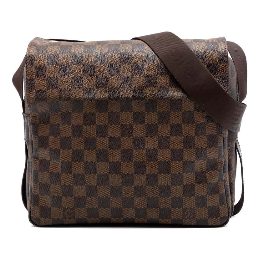 Louis Vuitton Damier Ebene Naviglio Brown Very good condition - Front View