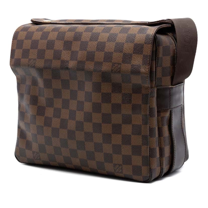 Louis Vuitton Damier Ebene Naviglio Brown Very good condition - Back View
