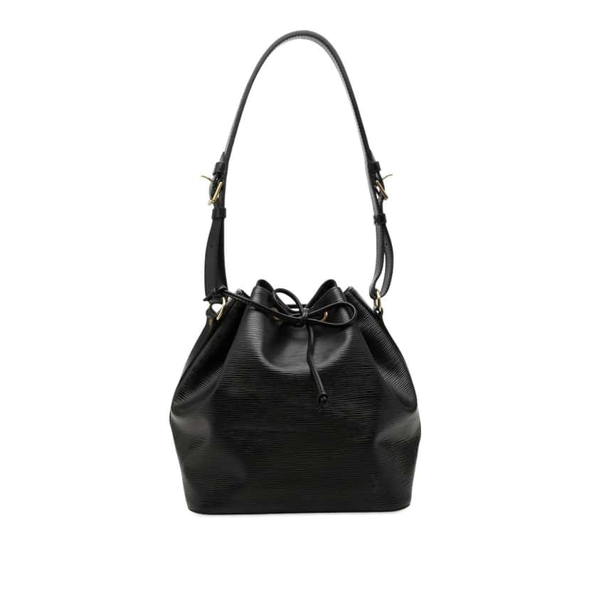 Louis Vuitton Epi Petit Noe Black Leather Very good condition - Front View