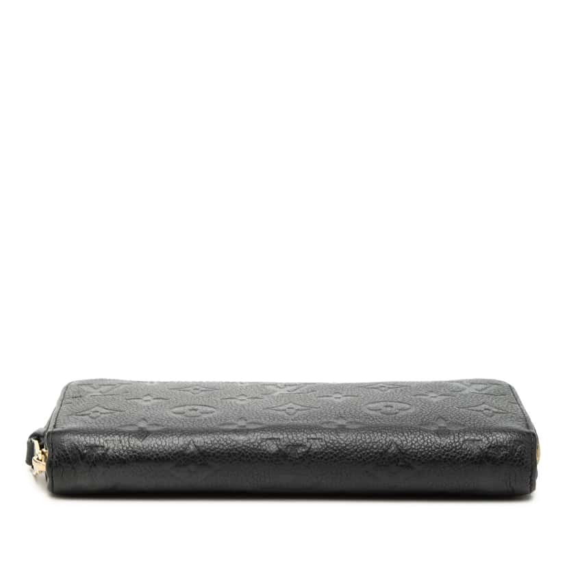 Louis Vuitton Monogram Empreinte Zippy Long Wallet Black Leather Very good condition - Inside View